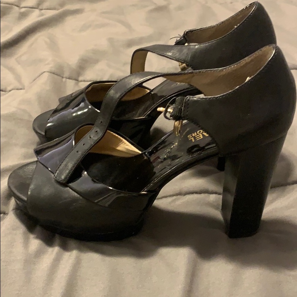 Black high heels